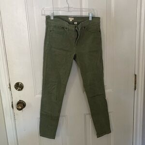 EUC JCrew green pants